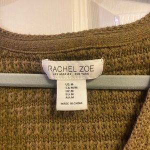 Women’s Olive green Rachel Zoe sweater size medium